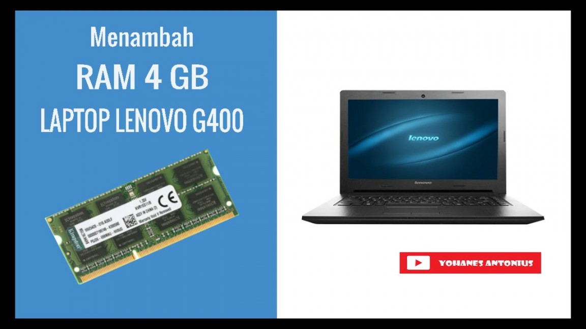 Upgrade RAM  GB di Laptop Lenovo G00
