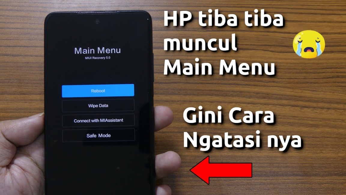 Cara Mengatasi HP Xiaomi Main Menu Mi Recovery