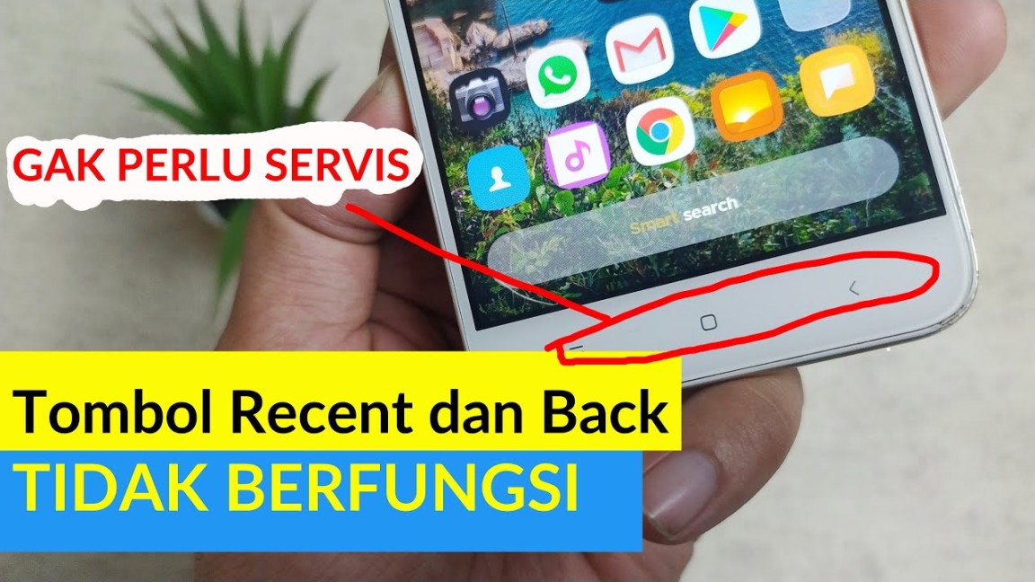 cara mengatasi tombol home dan recent tidak berfungsi - YouTube