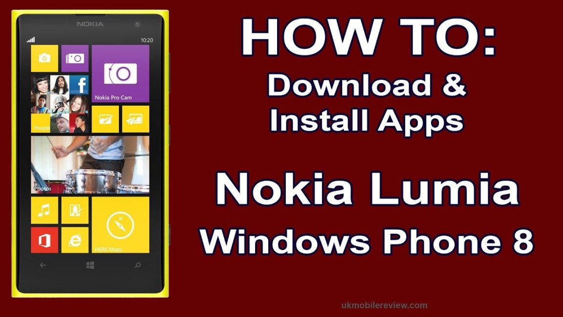 How to: Download & Install Apps Nokia Lumia Windows Phone
