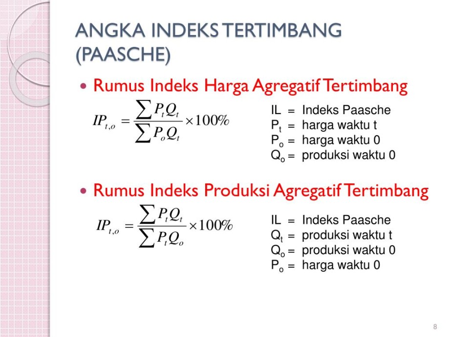 PPT - BAB XI ANGKA INDEKS PowerPoint Presentation, free download